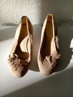 Ballerinas beige Ariane Blumen Absatz Duisburg - Duisburg-Mitte Vorschau