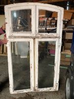 2x alte Vintage Fenster 1910 Jahr Retro Holz Glas Niedersachsen - Asendorf (bei Bruchhausen-Vilsen) Vorschau