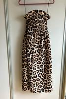 Schulterfreies Kleid in Leo Print, neu Hessen - Heusenstamm Vorschau
