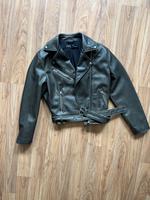 Biker Leder Jacke Zara München - Bogenhausen Vorschau