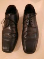 City Halbschuhe Echt Leder schwarz Bayern - Küps Vorschau