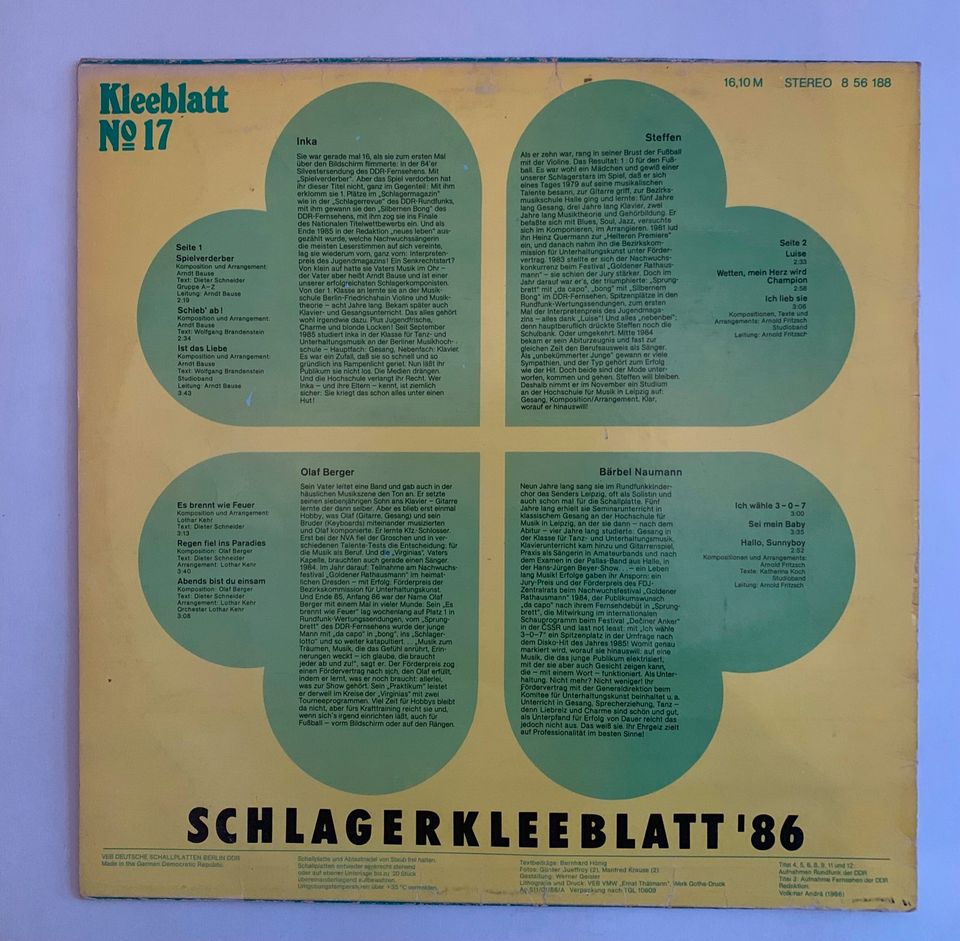 Schallplatten in Werben (Spreewald)