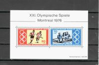 BRD 1976 Block 12 "XXI. Olymp. Spiele Montreal 1976", postfrisch Brandenburg - Guben Vorschau