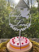 Cake Topper Taufe individueller Name Bayern - Baunach Vorschau