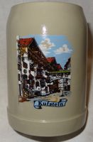 HM Kufstein Bierseidel Bierhumpen Andenken 0,5 l grau 13,5cmH Vit Rheinland-Pfalz - Bacharach Vorschau