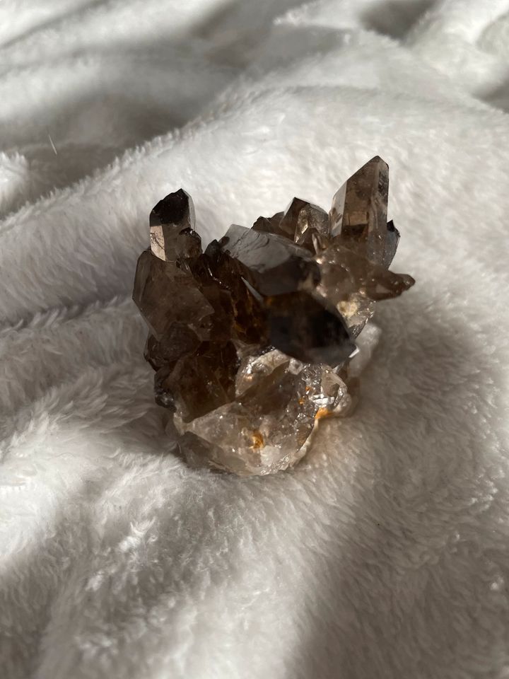 Rauchquarz cluster - Heilsteine Mineralien Edelsteine in Dortmund