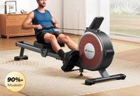 Magnetisches Rudergerät Bluetooth 16 Widerstandsstufen Zuhause Hessen - Merenberg Vorschau