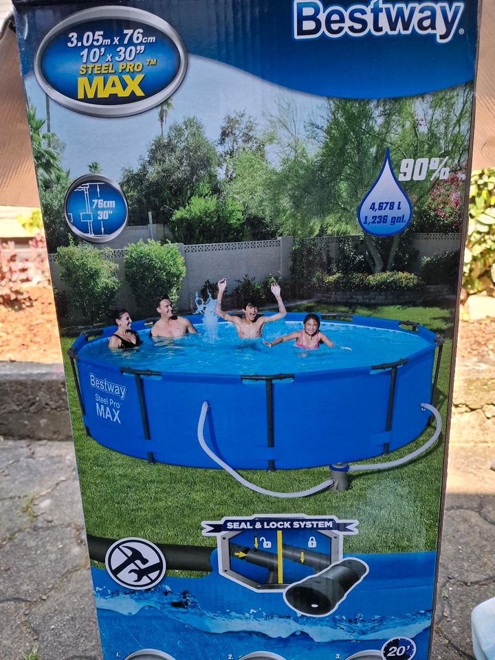 Bestway 305 x 76 cm Pool, Kinder, 3,05m, Komplettset in Geseke