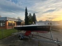 Polyfalk Segelboot Segeljolle Festkiel Trailer Hessen - Guxhagen Vorschau