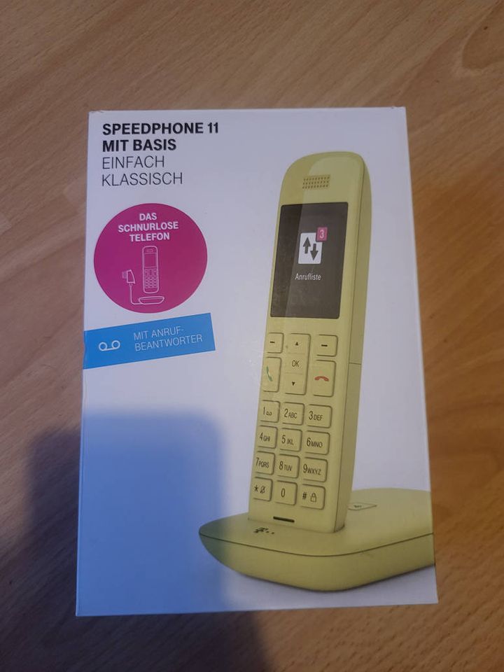 Telefon Speedphone 11 in der Farbe Gelb in Berlin