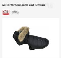 MORE Hunde Wintermantel 2 in 1 , Rückenlänge 48 cm, unbenutzt, Nordrhein-Westfalen - Tönisvorst Vorschau