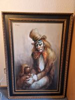 Ölgemälde trauriger Clown mit Hund Armand Lourenco (1925-2014) Bochum - Bochum-Ost Vorschau