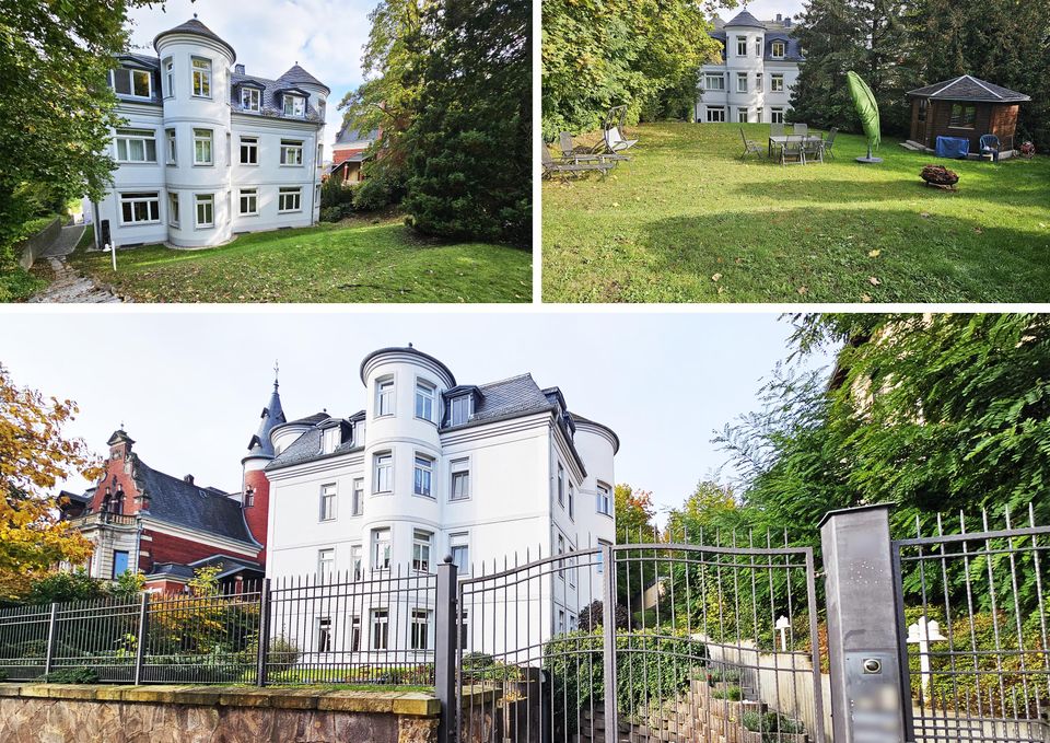 Moderne Maisonette-Büroeinheit mit Altbaucharme in bester Villenlage, Blk., Garten, SUV-TG... in Crimmitschau