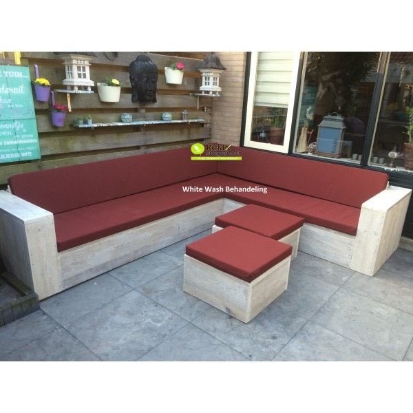 Ecksofa aus Holz, Gartenmöbel, Gartenset, Lounge-Set, Sofa in Oldenburg