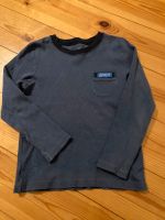 Finkid Longsleeve, Größe 100/110, blau gerippt Brandenburg - Heideblick Vorschau