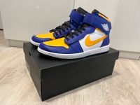 Nike Air Jordan 1 High Flyease lila gelb/orange weiß Nordrhein-Westfalen - Lienen Vorschau