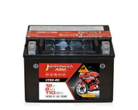 Motorradbatterie 50812    12V   8Ah   CTX9-BS Sachsen - Zwickau Vorschau