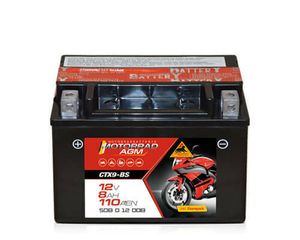 Exide ETX14-BS Bike AGM Motorradbatterie 12V 12Ah 200A DIN 51214, Starterbatterie, Motorrad, Kfz, Batterien für