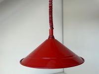 Rote vintage Lampe Hängelampe retro dänisch Esstischlampe Hemelingen - Hastedt Vorschau