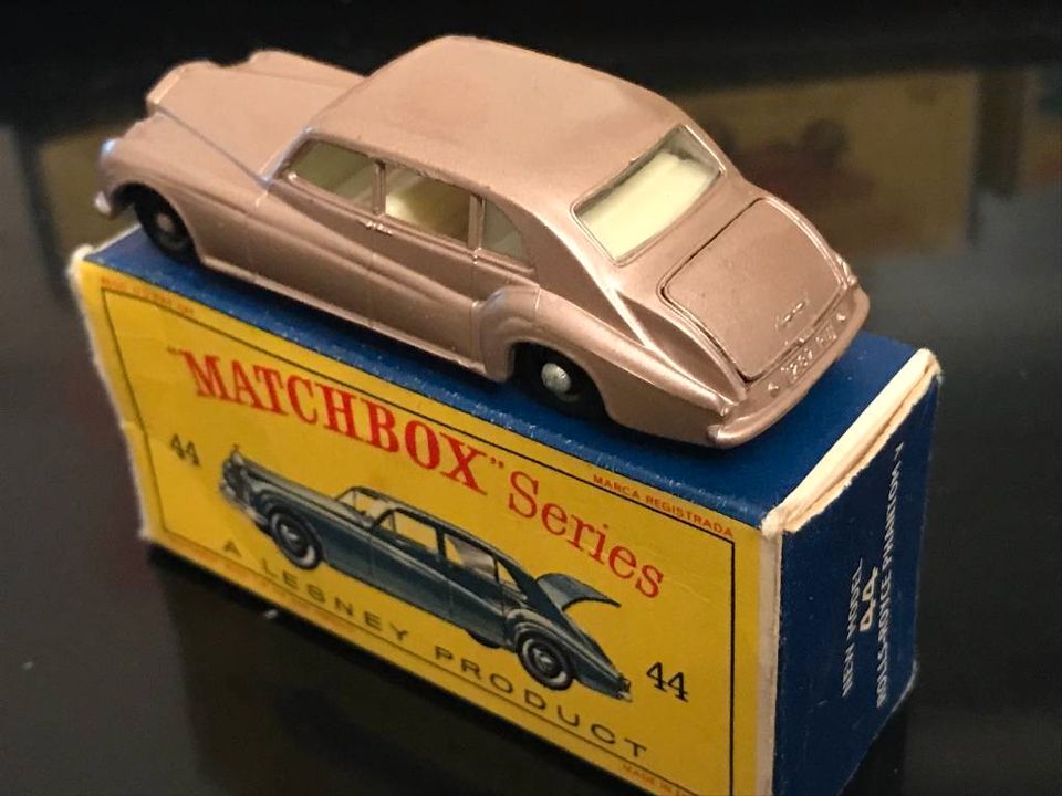 Altes Matchbox-Auto Nr. 44 - Rolly-Royce Phantom V BOX OVP in Runkel