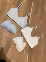 2er Set BH Bustier 38 40 M NEU hellblau weiß Sport Bra Top Bayern - Waldkirchen Vorschau