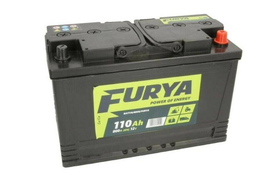 110AH 12V FURYA  Starterbatterie Batterie Autobatterie Akumulator in Berlin