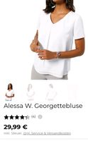 Damen Bluse woll weiß neu gr 42 Alessa W collection Nordrhein-Westfalen - Kalletal Vorschau