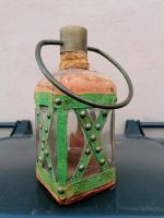 ANTIKE SEEMANN Glas Flasche mit Kork ummantelt und Nieten Hessen - Taunusstein Vorschau