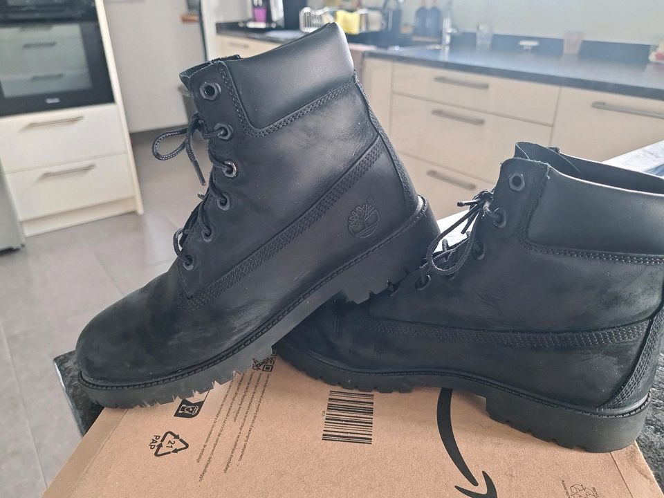 TIMBERLAND Stiefel Gr.40 schwarz in Böbingen an der Rems