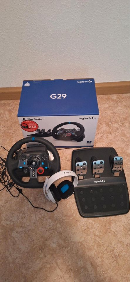 Logitech G29 Lenkrad und Pedalen in Sonneberg