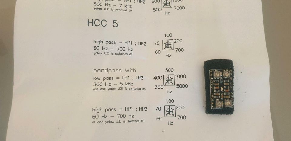 Helix Hcc filter Frequenzweiche für hxa endstufen in Wermelskirchen