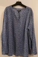 Bluse blau mit Blümchen * Ulla Popken Düsseldorf - Benrath Vorschau
