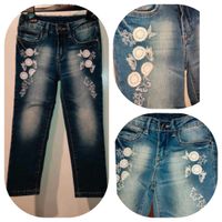 NEU! Hochwertige Jeanshose Jeans Skinny Mädchen Hose 104 Niedersachsen - Braunschweig Vorschau