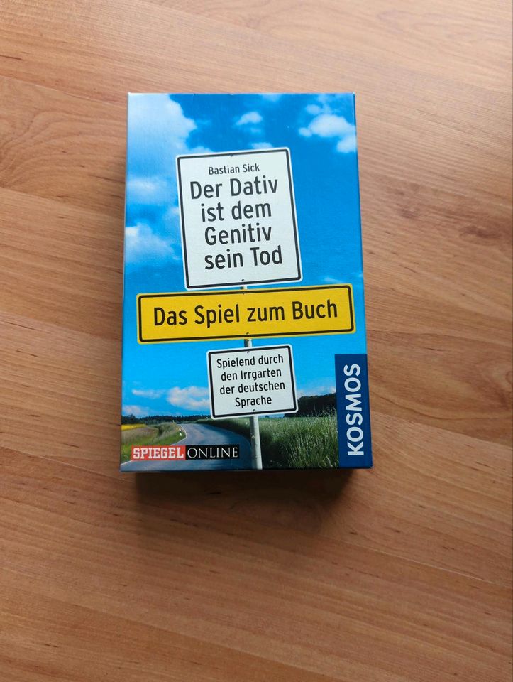 Gesellschaftsspiel Der Dativ ist dem Genetiv sein Tod in Idstein