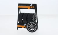 IXO Zubehör RS3 Wheels schwarz/silber Set of 4 Wheels Modell 1:18 Hessen - Driedorf Vorschau