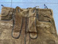 Lederhose Oktoberfest Trachtenhose braun Wildleder Bayern - Zirndorf Vorschau