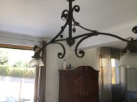 Antike Massive Messing Esstisch Lampe Bayern - Bad Steben Vorschau