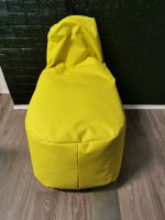 Lounge Sitzsack Liege Beanbag 85x60 cm gelb NEU (7-1) Nordrhein-Westfalen - Mettmann Vorschau