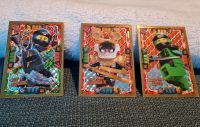 3 goldene Ninjago karten aus Serie 4 Baden-Württemberg - Korntal-Münchingen Vorschau