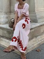 Viral Zara Limited Edition Embroidered Bestickt Boho Dress Floral Sachsen-Anhalt - Halle Vorschau