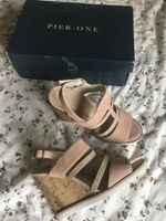 NEU Pier One Keilsandalen Sandalen nude rose 38 Keilsandaletten Niedersachsen - Clenze Vorschau