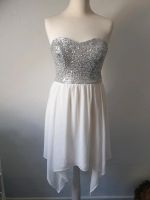 Cocktailkleid Partykleid Kleid Gr. 36 weiß silber Düsseldorf - Hassels Vorschau