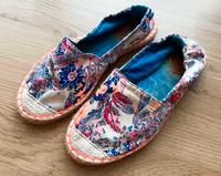 Espandrilles Damen Mädchen 36 beige bunt Sommer Frühling Bayern - Barbing Vorschau