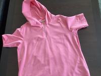 Kapuzenshirt mit kurzen Ärmeln in rosa Nordrhein-Westfalen - Lage Vorschau