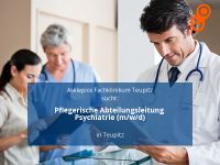 Pflegerische Abteilungsleitung Psychiatrie (m/w/d) | Teupitz Brandenburg - Teupitz-Tornow Vorschau