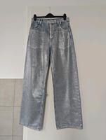 Drykorn Jeans, Silber-Beschichtung, wide-leg, Größe 30/34 Thüringen - Dermbach Vorschau