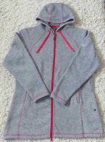 Strick-Fleece Kurzmantel - Dry Fashion  - grau/rot - Gr. 40 Schleswig-Holstein - Preetz Vorschau