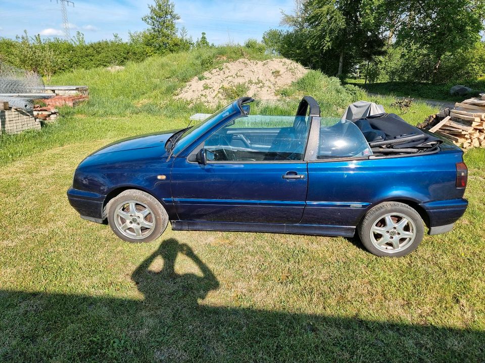 VW Volkswagen Golf 3 III Cabrio Vollleder 1.8L 90PS in Niederschönenfeld