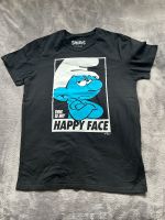Smurfs - T-Shirt - Schwarz - Happy Face - Größe S Bayern - Presseck Vorschau