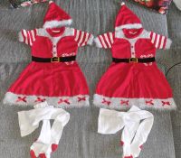 2xKleid Santa/Weihnachten Mütze&Strumpfhose Gr.104 Zwillinge Set Nordrhein-Westfalen - Castrop-Rauxel Vorschau